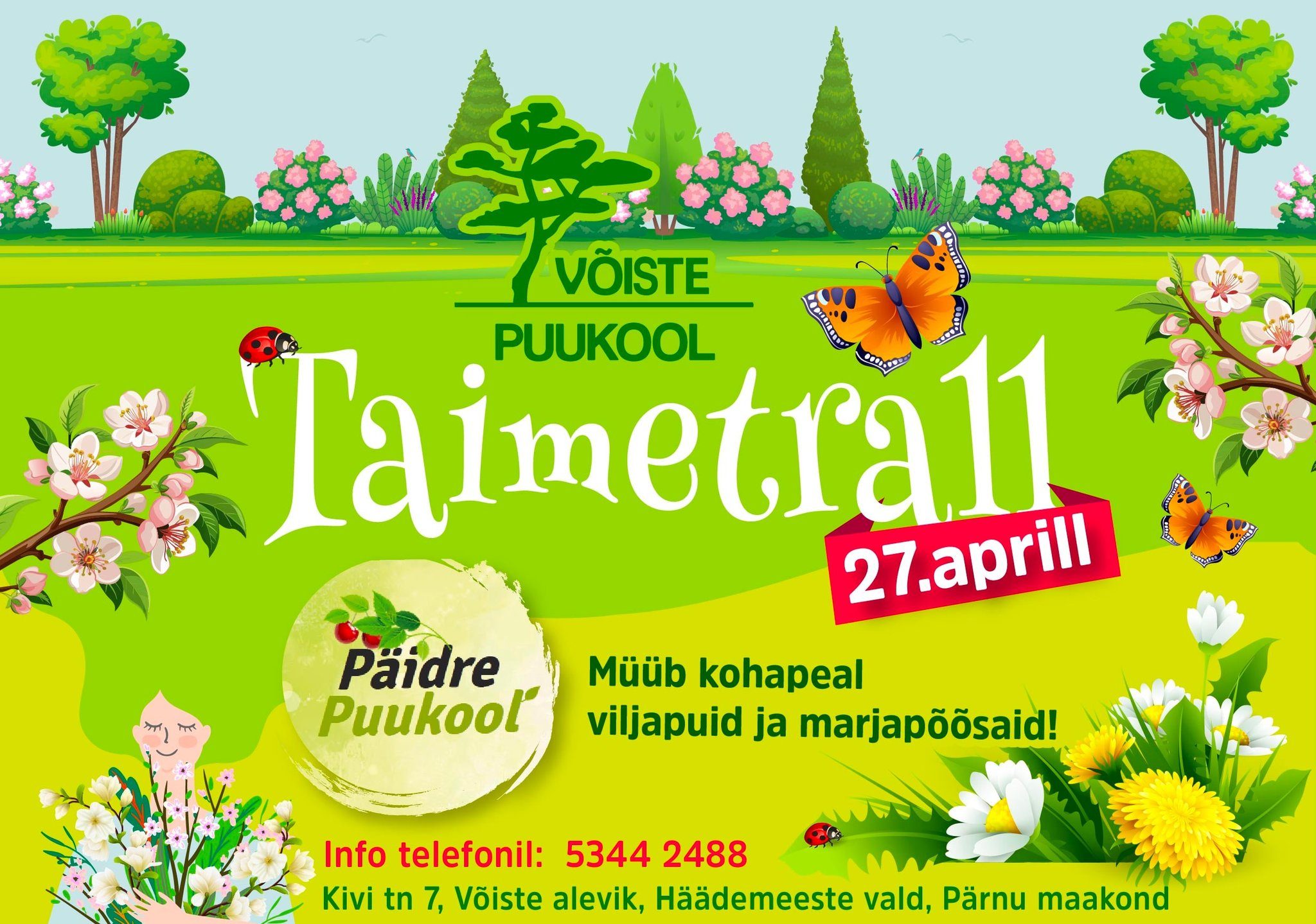 Taimetrall 2024 - Võiste Puukool